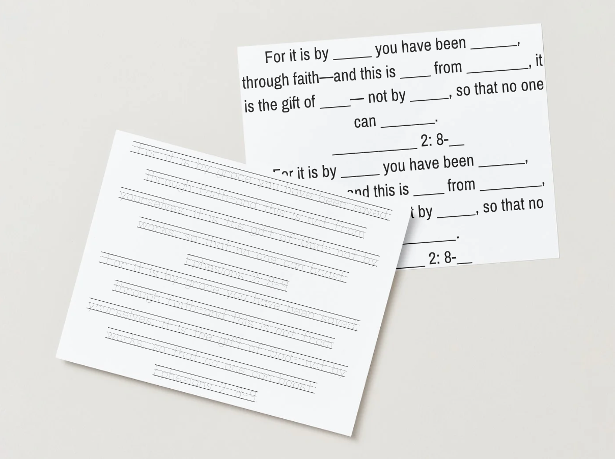 Helping Your Youth Memorize Bible Verses