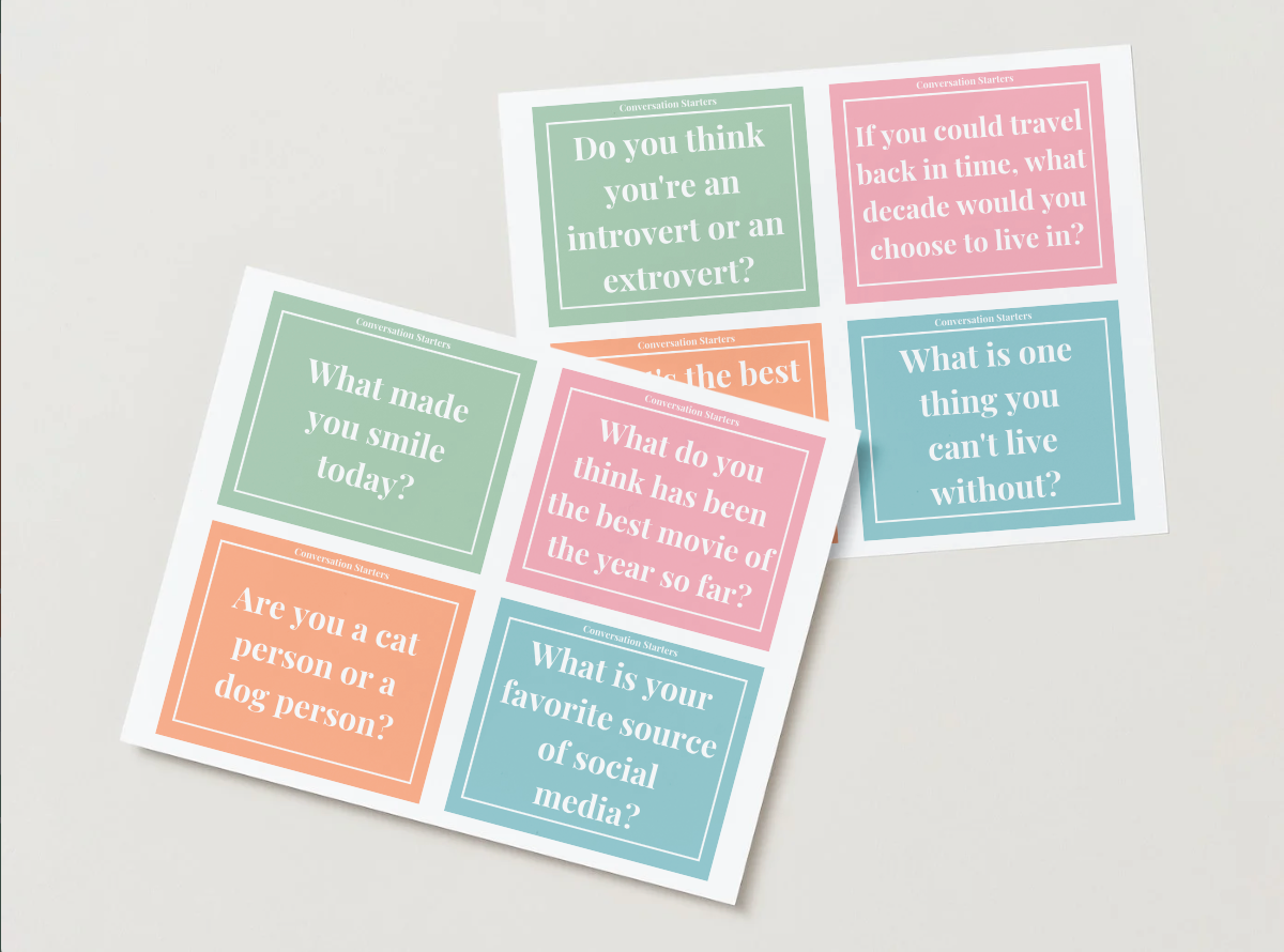 From Quiet Moments to Meaningful Conversations