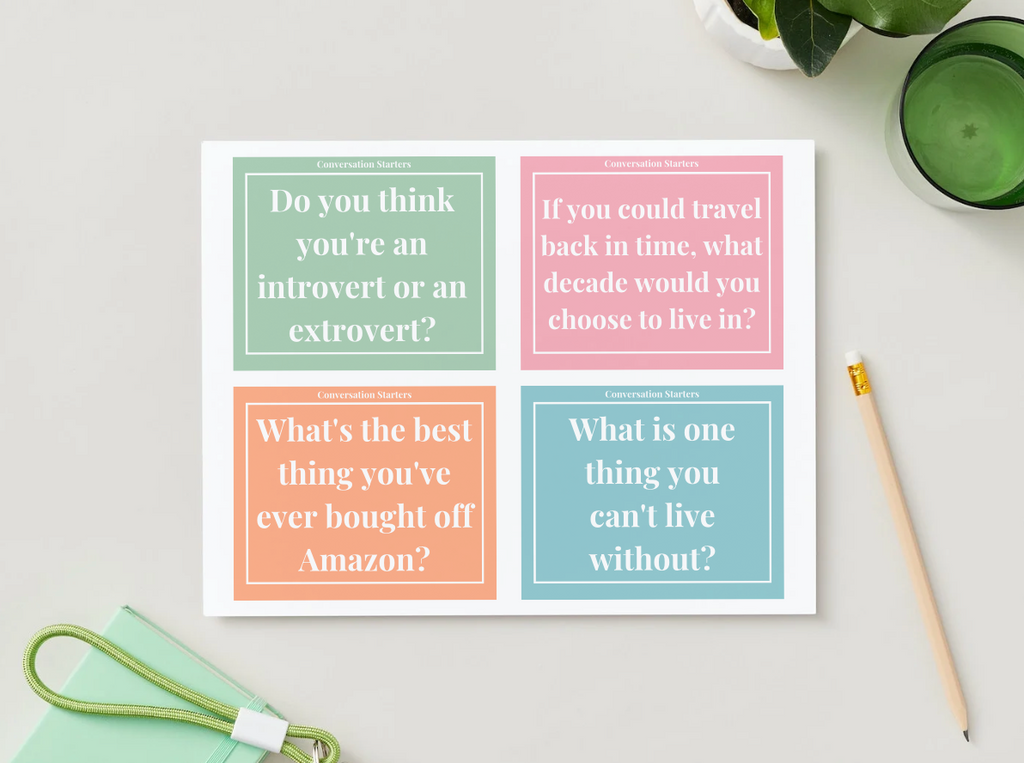 Set 2: Purpose & Positivity Conversation Starters
